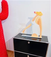 Coca Cola Girl 1 | Cutout | Sculpture | , 2019